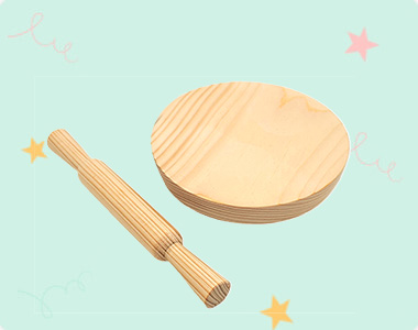 Wooden Chakla-Belan