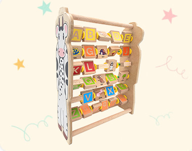 Alphabet & Numbers Abacus